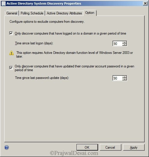 Deploying SCCM 2012 Part 7 – Configuring Discovery and Boundaries Snap 15