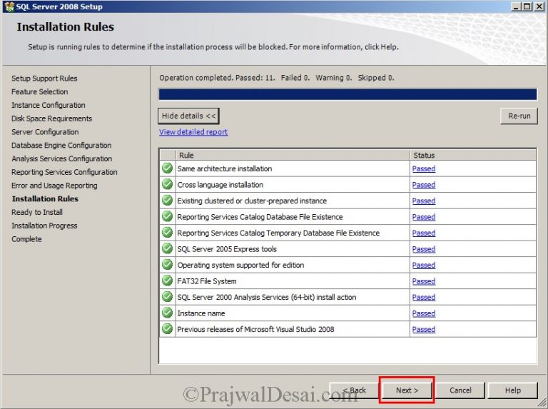 Installing SQL Server For SCCM 2012 SP1 Snap 14 - Prajwal Desai