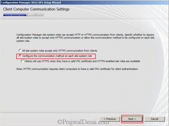 Installing SCCM 2012 SP1 - SCCM 2012 SP1 » Prajwal Desai