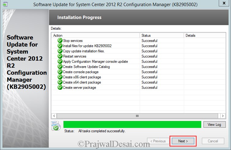 Configuration Manager 2012 R2 Hotfixes