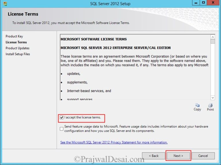 Installing SQL Server 2012 for Configuration Manager 2012 R2 » Prajwal ...