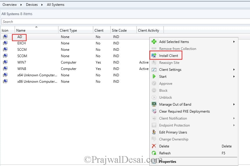 Configuration Manager 2012 R2 Client Installation 