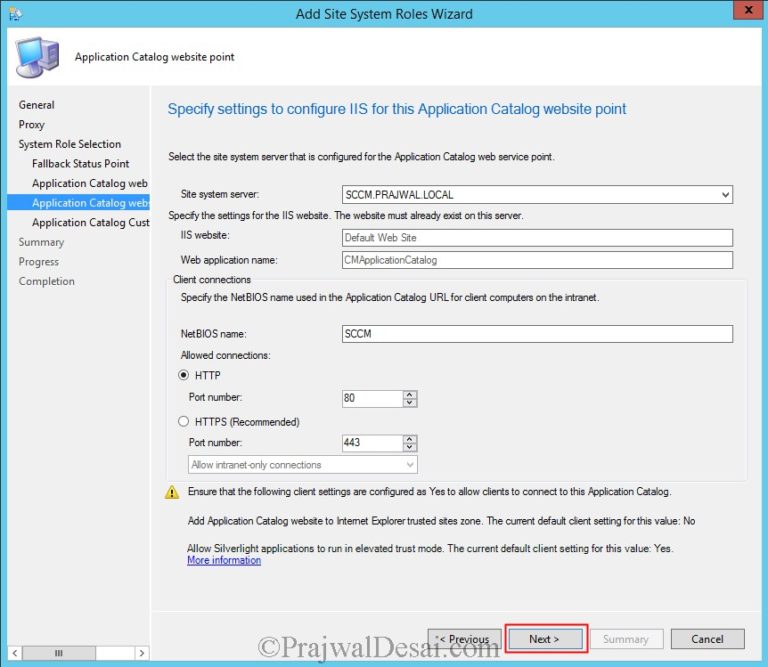 Installing Site System Roles In Configuration Manager 2012 R2 » Prajwal ...