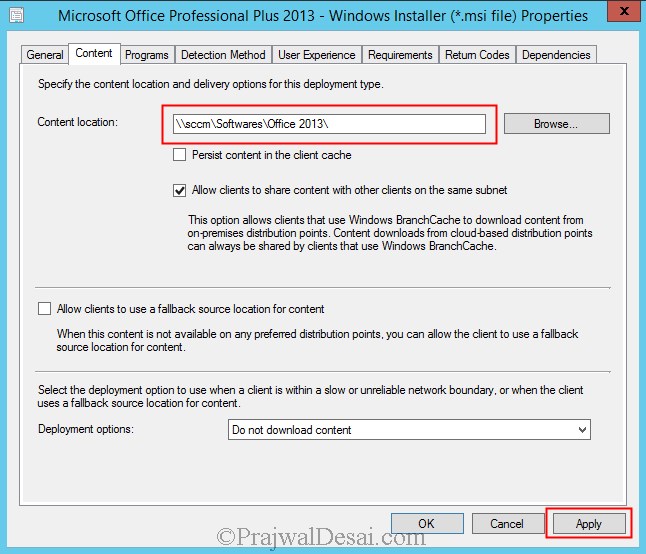 How To Deploy Microsoft Office 2013 Using SCCM 2012 R2