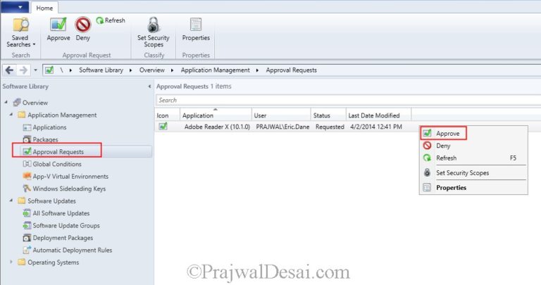 Deploying Applications To Users Using SCCM 2012 R2 » Prajwal Desai