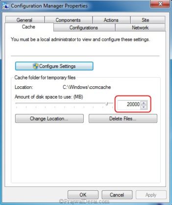 How to Increase SCCM Client Cache Size » Prajwal Desai