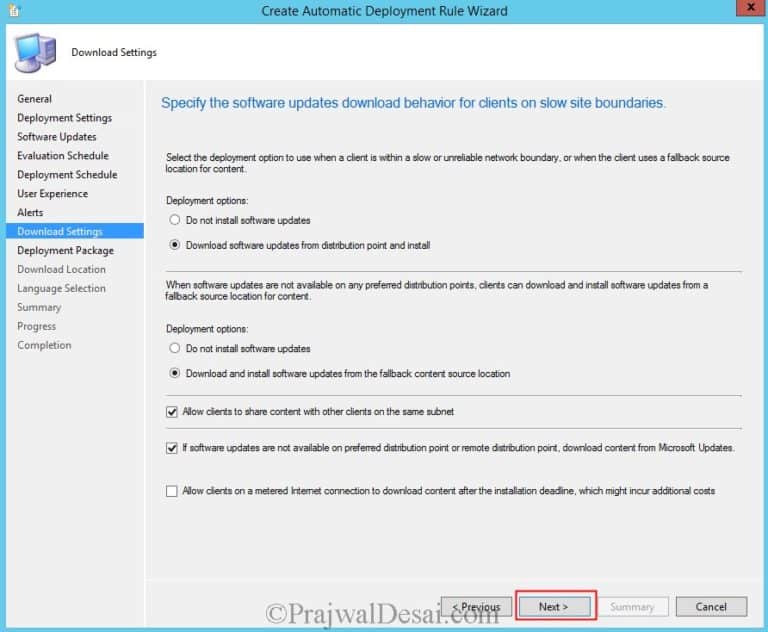 Create Automatic Deployment Rule In SCCM » Prajwal Desai
