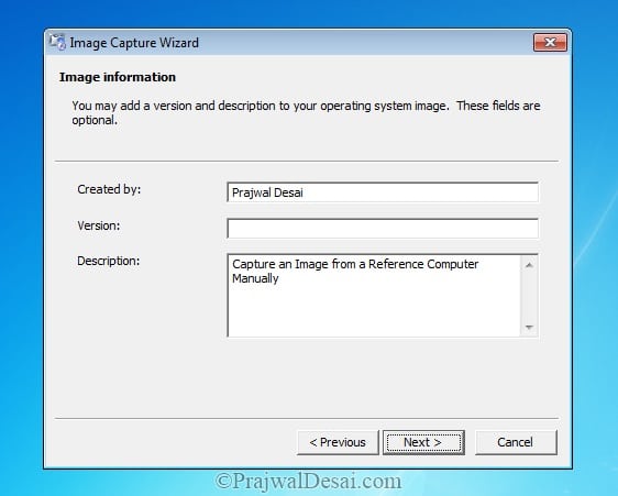 How to Capture an Image from a Reference Computer Manually