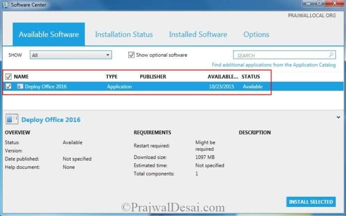 Deploy Office 2016 using Click to Run deployment tool » Prajwal Desai