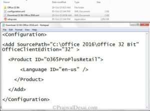 Deploy Office 2016 using Click to Run deployment tool » Prajwal Desai