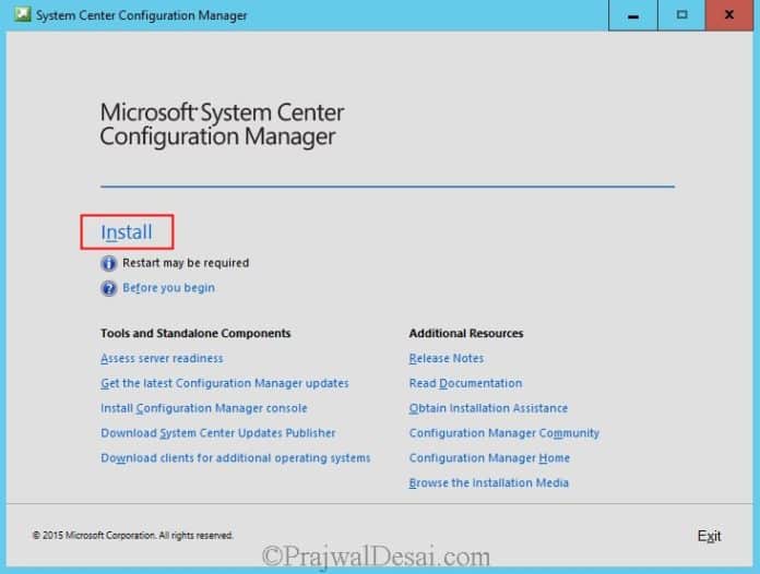 Install System Center Configuration Manager Technical Preview 4 ...