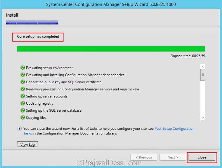 Install System Center Configuration Manager Technical Preview 4