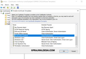 Deploying SCCM Client Certificate for Windows Computers
