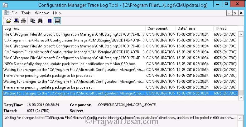 SCCM 1602 step by step upgrade guide