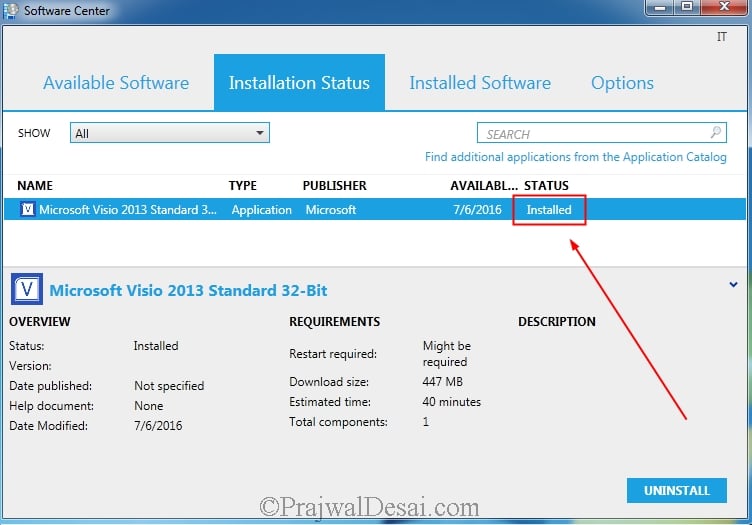 Step by Step Guide to deploy Visio 2013 using SCCM