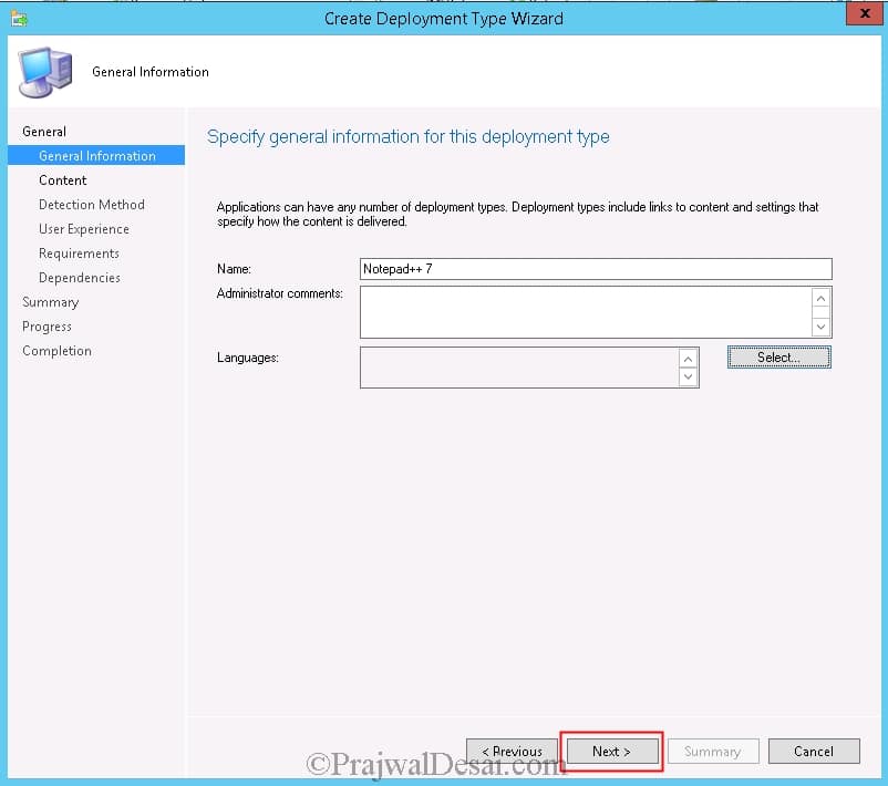 How to deploy Notepad++ Application using SCCM