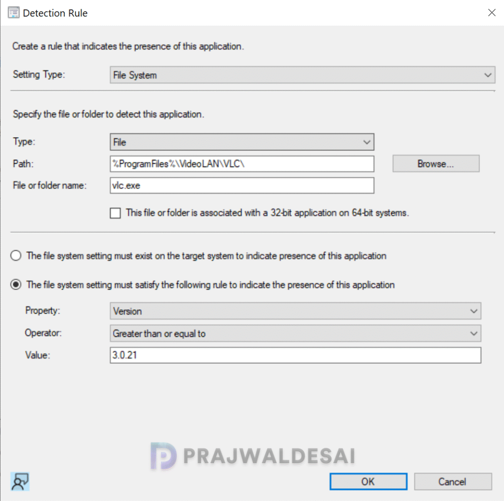 Detection Method for VLC Media Player