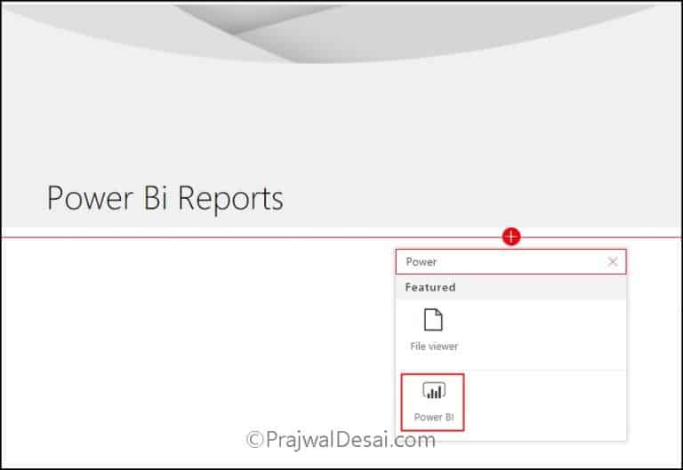 How to Integrate SCCM Power BI reports in SharePoint Online » Prajwal Desai