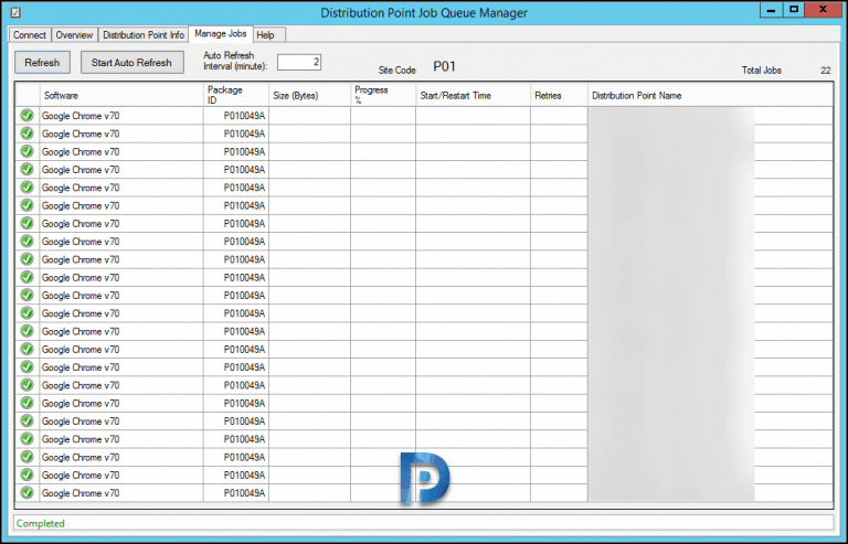 Distribution Point Job Queue Manager » Prajwal Desai