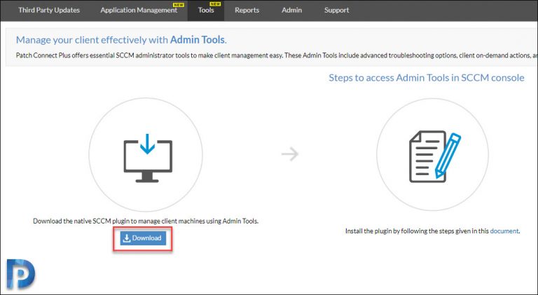 SCCM Console Admin Tools by Patch Connect Plus