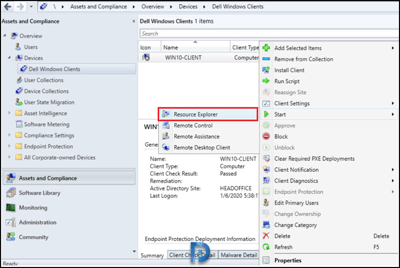 Deploy Dell Command Monitor using SCCM Snap29