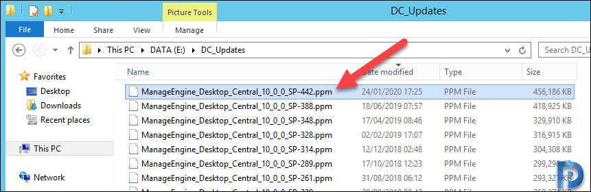 How to Install Desktop Central Hotfix Snap4