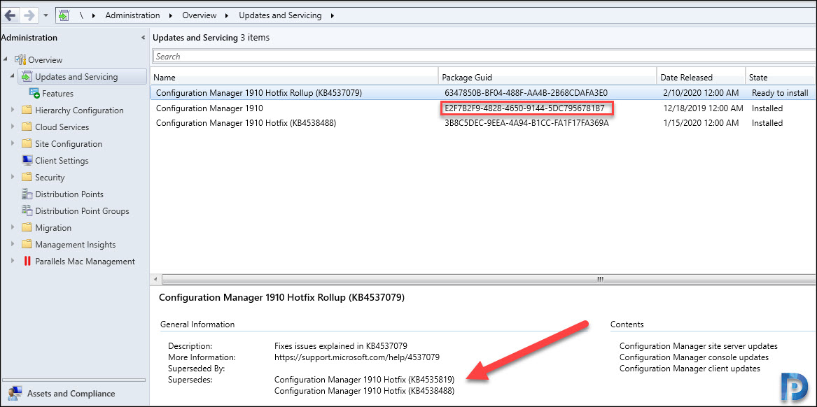 Configuration Manager 1910 KB4537079 Update Rollup Snap2