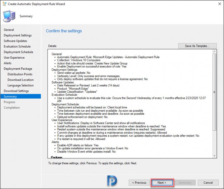 How to Deploy Microsoft Edge Updates using SCCM ADR
