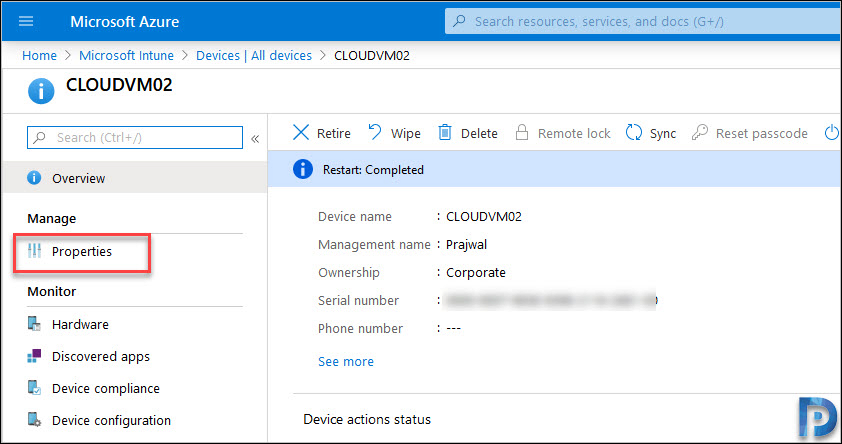 Change Primary User in Intune
