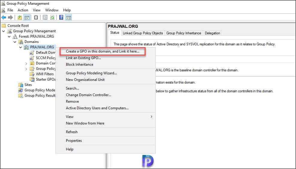 Create Desktop Shortcut using Group Policy (GPO)