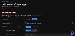 Deploy Microsoft Teams Using Intune - Microsoft 365 Apps