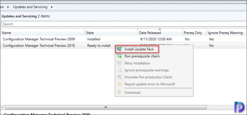 Install Configuration Manager Technical Preview 2010