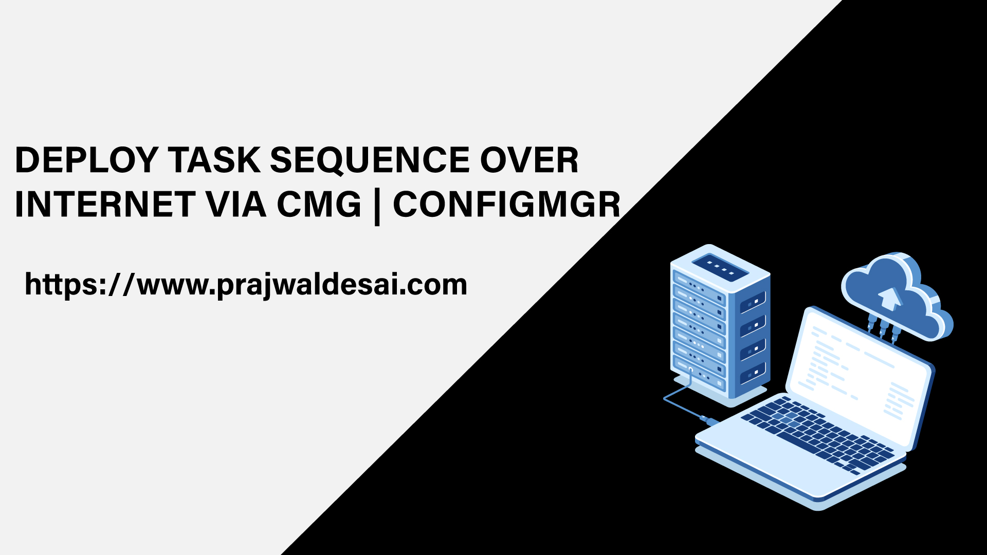 Deploy Task Sequence over Internet via SCCM CMG
