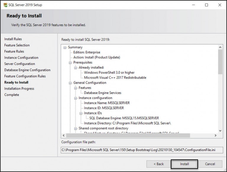 How to Install SQL Server 2019 for ConfigMgr » Prajwal Desai
