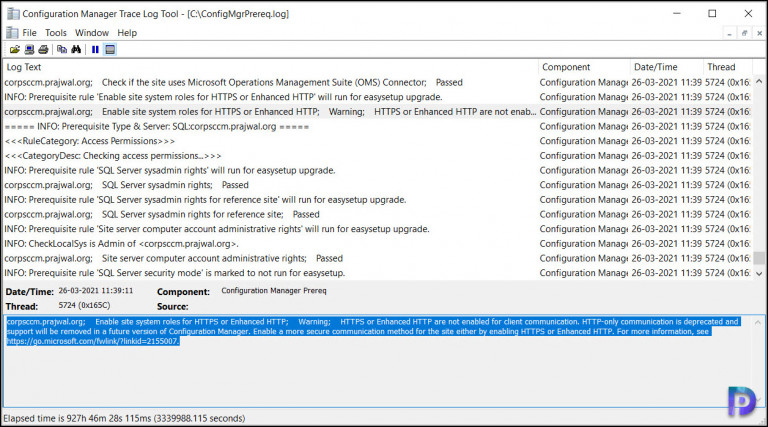 Enable Site System Roles for HTTPS or Enhanced HTTP
