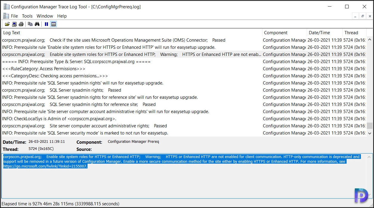 Enable Site System Roles for HTTPS or Enhanced HTTP