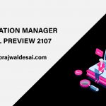 Configuration Manager Technical Preview 2107
