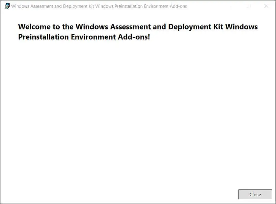 Install Windows 11 ADK Snap9