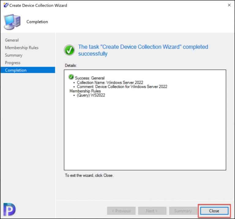 Create SCCM Windows Server 2022 Device Collection