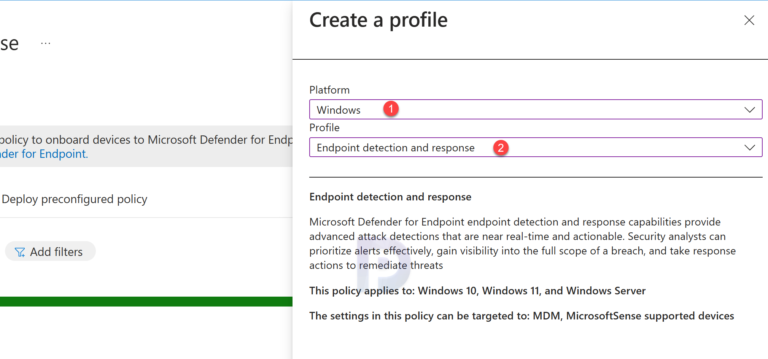 Onboard Windows Devices to Defender for Endpoint using Intune » Prajwal ...