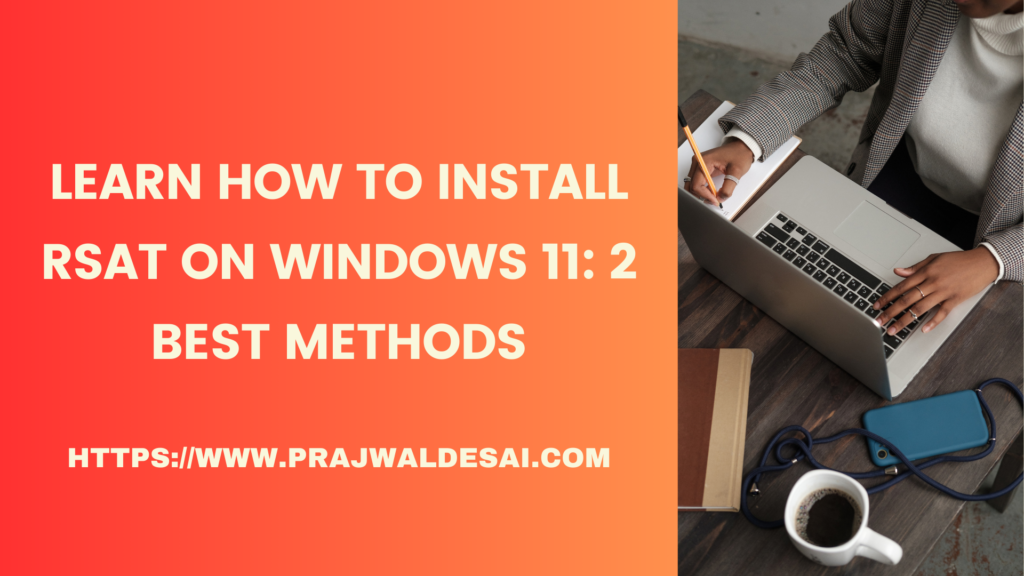 How to Install RSAT on Windows 11