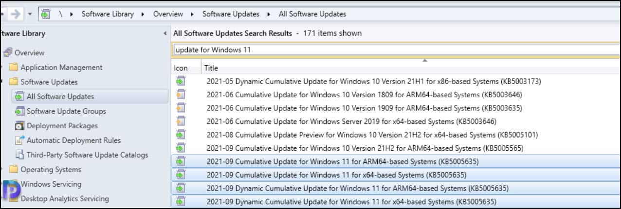 Windows 11 Patching using SCCM | ConfigMgr » Prajwal Desai