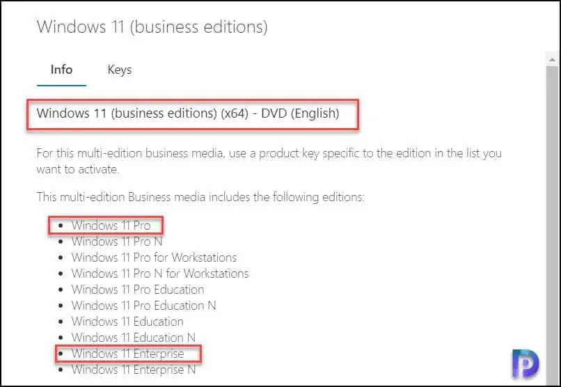 Download Windows 11 ISO from MSDN or VLSC