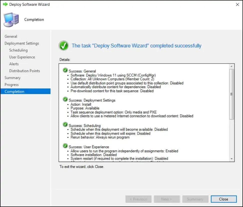 Deploy Windows 11 using SCCM