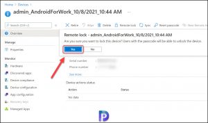 How to Remotely lock devices with Intune [Android, iOS, macOS]