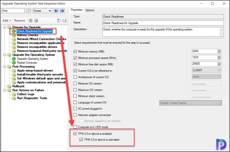 New Trick to Enable TPM 2.0 Check in SCCM Task Sequence