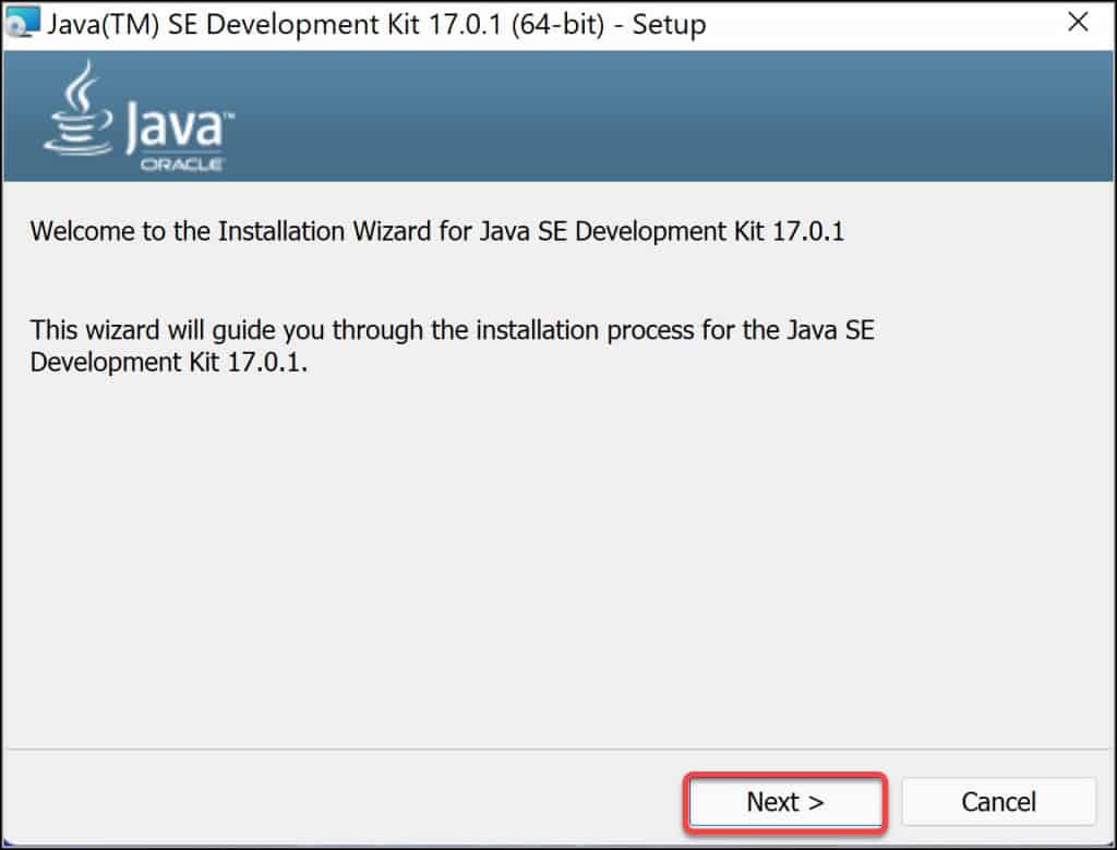 Install Java on Windows 11