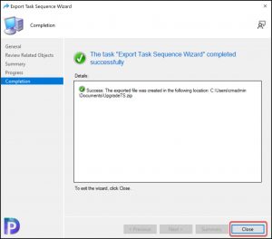 2 Ways to Export SCCM Task Sequence Console PowerShell