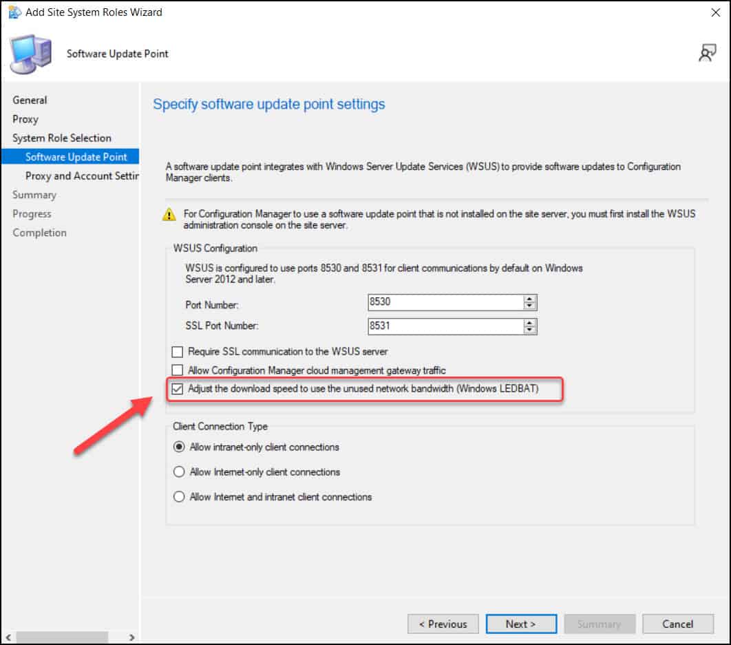 How to Enable LEDBAT For SCCM SUP and DP » Prajwal Desai