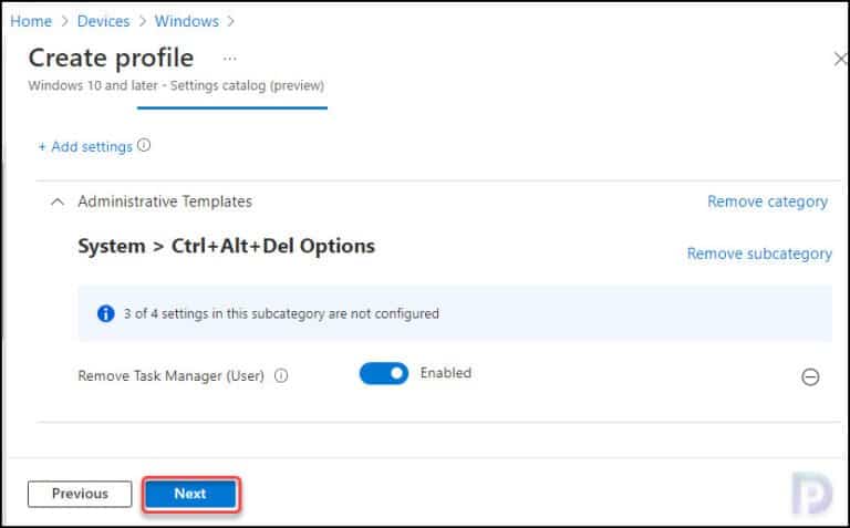 Remove or Disable Task Manager using Intune (MEM) » Prajwal Desai